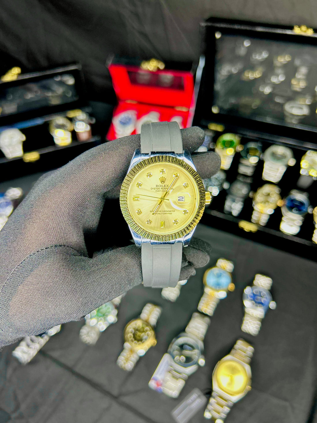 RLX-OYSTER PERPETUAL-CROWN-SUBMARINER STRAP