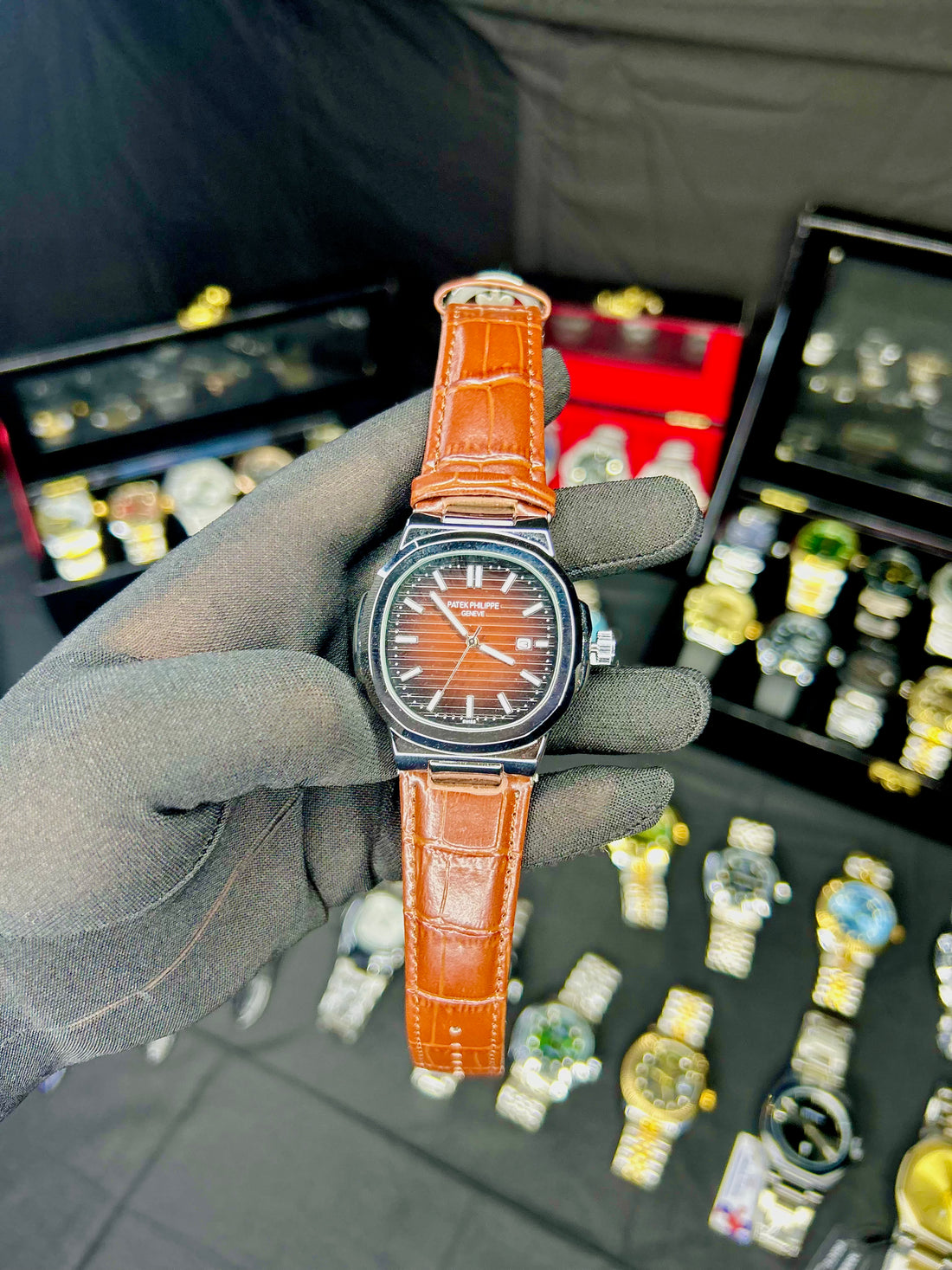 Premium Martyn Master Lock Edition-Metal Body - Leather Straps